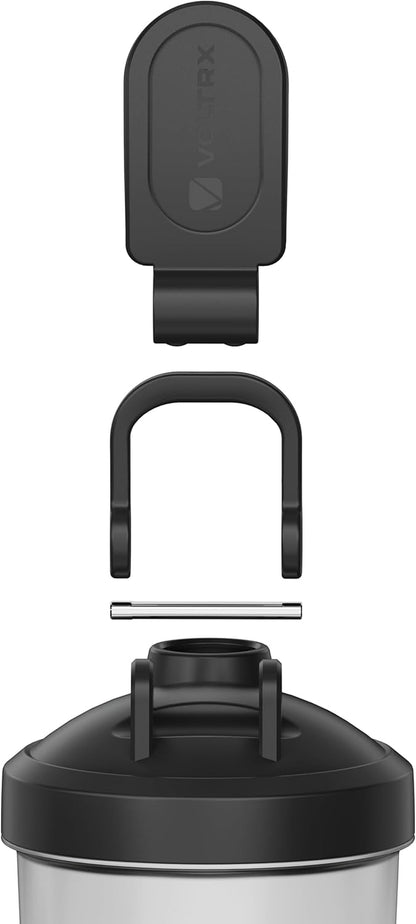 Protein Shaker Flasche, Titanus USB C Wiederaufladbare Elektrische Protein Shake Mixer, Shaker Cups Für Proteinshakes Und Mahlzeitenersatz Shakes, BPA Frei, 24Oz