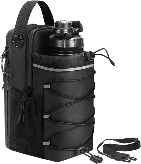 Magnetischer Turnbeutel – Magnetbeutel Für Wasserflaschen | Wasserflaschenhalter | Mehrzweck-Tasche Für Fitnessstudio, Reisen, Arbeit Und Sport | Hält Gegenstände Von Schmutzigen Böden Fern Mit