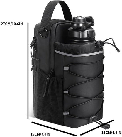 Magnetischer Turnbeutel – Magnetbeutel Für Wasserflaschen | Wasserflaschenhalter | Mehrzweck-Tasche Für Fitnessstudio, Reisen, Arbeit Und Sport | Hält Gegenstände Von Schmutzigen Böden Fern Mit