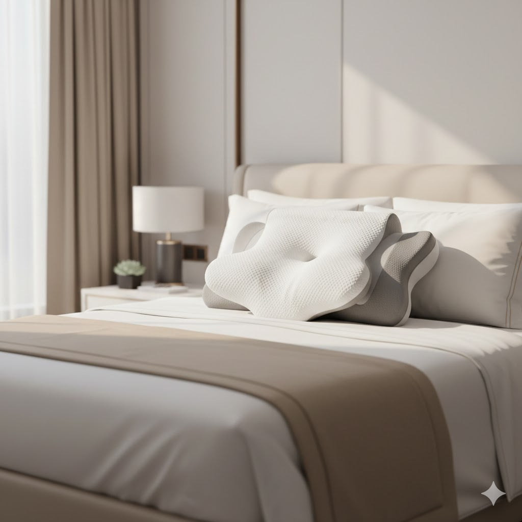 Athlyx SleepPro - Ergonomisches Memory-Foam-Kissen