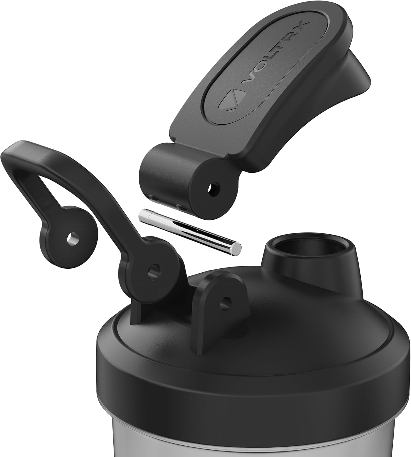 Protein Shaker Flasche, Titanus USB C Wiederaufladbare Elektrische Protein Shake Mixer, Shaker Cups Für Proteinshakes Und Mahlzeitenersatz Shakes, BPA Frei, 24Oz